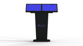 Steltronic Dual Touch Screen Pedestal