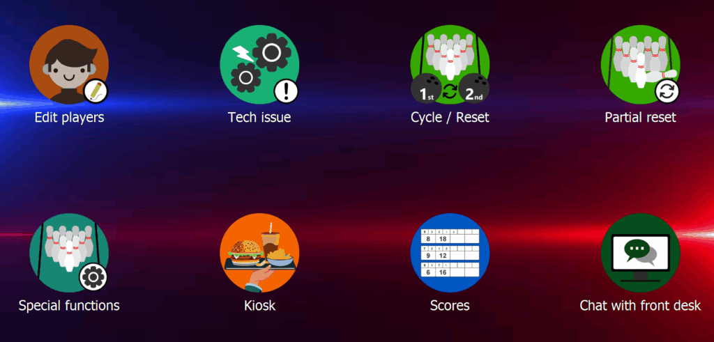 Steltronic StelPad Menu
